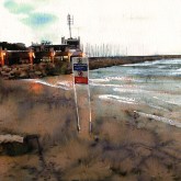 Tel Aviv watercolor